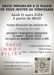 Expo David Immobilier Paris - mar-juin 2024